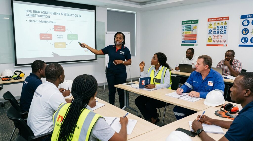 Formation en Santé et Sécurité au Travail à Abidjan : Guide Complet sur les Formations NEBOSH, ISO et HSE
